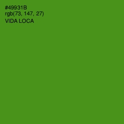#49931B - Vida Loca Color Image