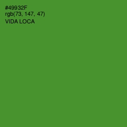 #49932F - Vida Loca Color Image