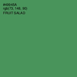 #49945A - Fruit Salad Color Image