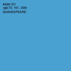 #49A1D1 - Shakespeare Color Image