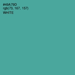 #49A79D - Breaker Bay Color Image