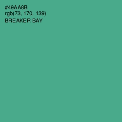 #49AA8B - Breaker Bay Color Image