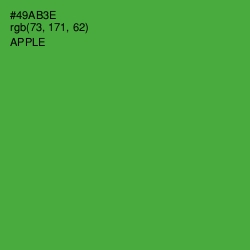#49AB3E - Apple Color Image