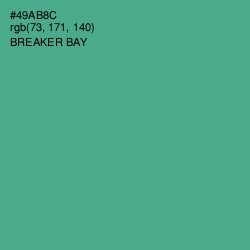 #49AB8C - Breaker Bay Color Image