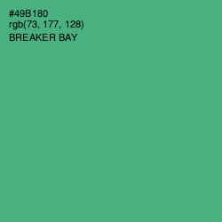 #49B180 - Breaker Bay Color Image