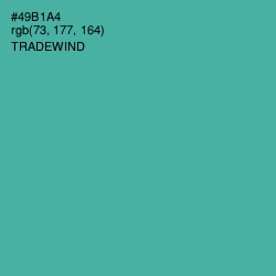 #49B1A4 - Tradewind Color Image
