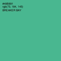 #49B891 - Breaker Bay Color Image