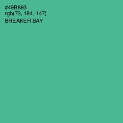 #49B893 - Breaker Bay Color Image