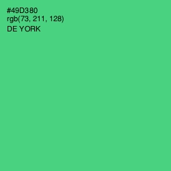 #49D380 - De York Color Image