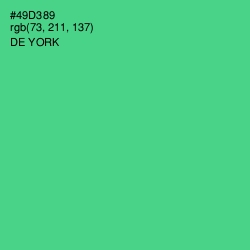 #49D389 - De York Color Image