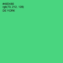 #49D480 - De York Color Image