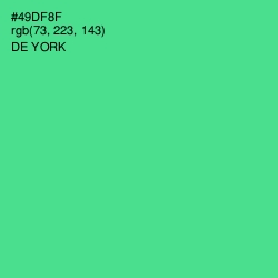 #49DF8F - De York Color Image