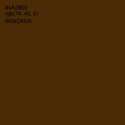 #4A2B05 - Bracken Color Image