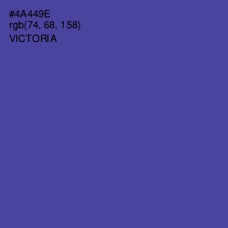 #4A449E - Victoria Color Image