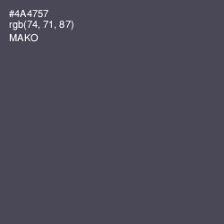#4A4757 - Mako Color Image