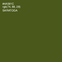 #4A581C - Saratoga Color Image