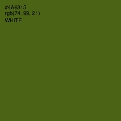 #4A6315 - Green Leaf Color Image
