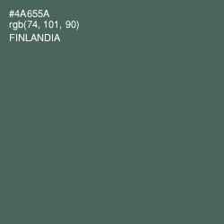 #4A655A - Finlandia Color Image
