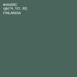 #4A655C - Finlandia Color Image