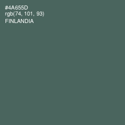 #4A655D - Finlandia Color Image