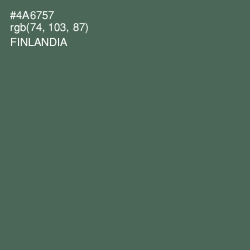 #4A6757 - Finlandia Color Image