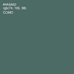 #4A6A62 - Como Color Image