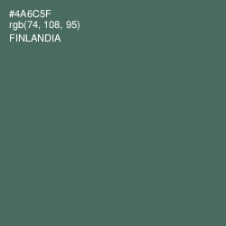 #4A6C5F - Finlandia Color Image