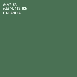 #4A7153 - Finlandia Color Image