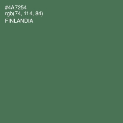 #4A7254 - Finlandia Color Image