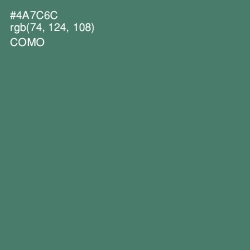 #4A7C6C - Como Color Image