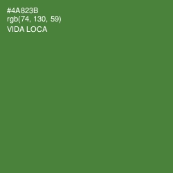 #4A823B - Vida Loca Color Image