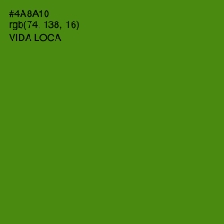 #4A8A10 - Vida Loca Color Image