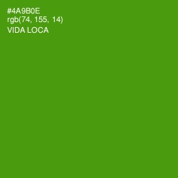 #4A9B0E - Vida Loca Color Image