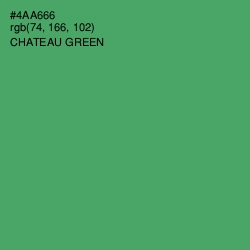 #4AA666 - Chateau Green Color Image
