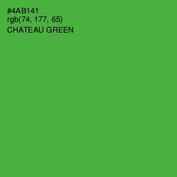 #4AB141 - Chateau Green Color Image