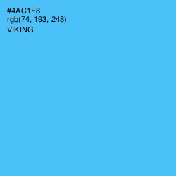 #4AC1F8 - Viking Color Image
