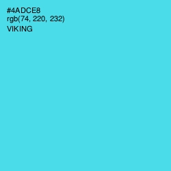#4ADCE8 - Viking Color Image