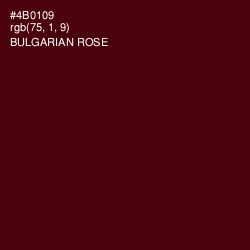 #4B0109 - Bulgarian Rose Color Image