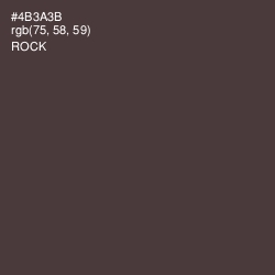#4B3A3B - Rock Color Image