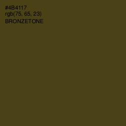 #4B4117 - Bronzetone Color Image