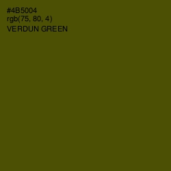 #4B5004 - Verdun Green Color Image