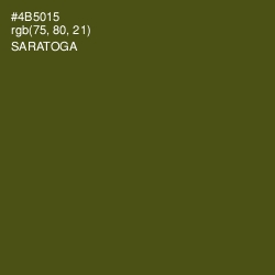 #4B5015 - Saratoga Color Image