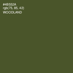 #4B552A - Woodland Color Image