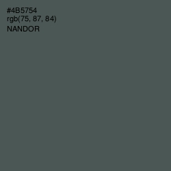 #4B5754 - Nandor Color Image