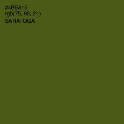 #4B5A15 - Saratoga Color Image