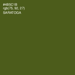 #4B5C1B - Saratoga Color Image