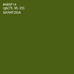 #4B5F14 - Saratoga Color Image