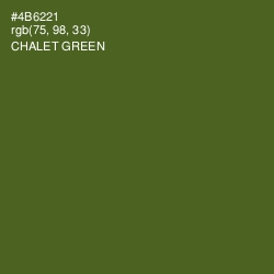 #4B6221 - Chalet Green Color Image