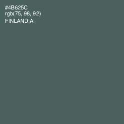 #4B625C - Finlandia Color Image