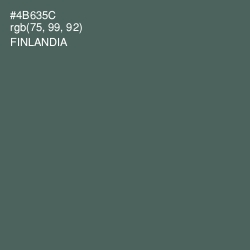 #4B635C - Finlandia Color Image